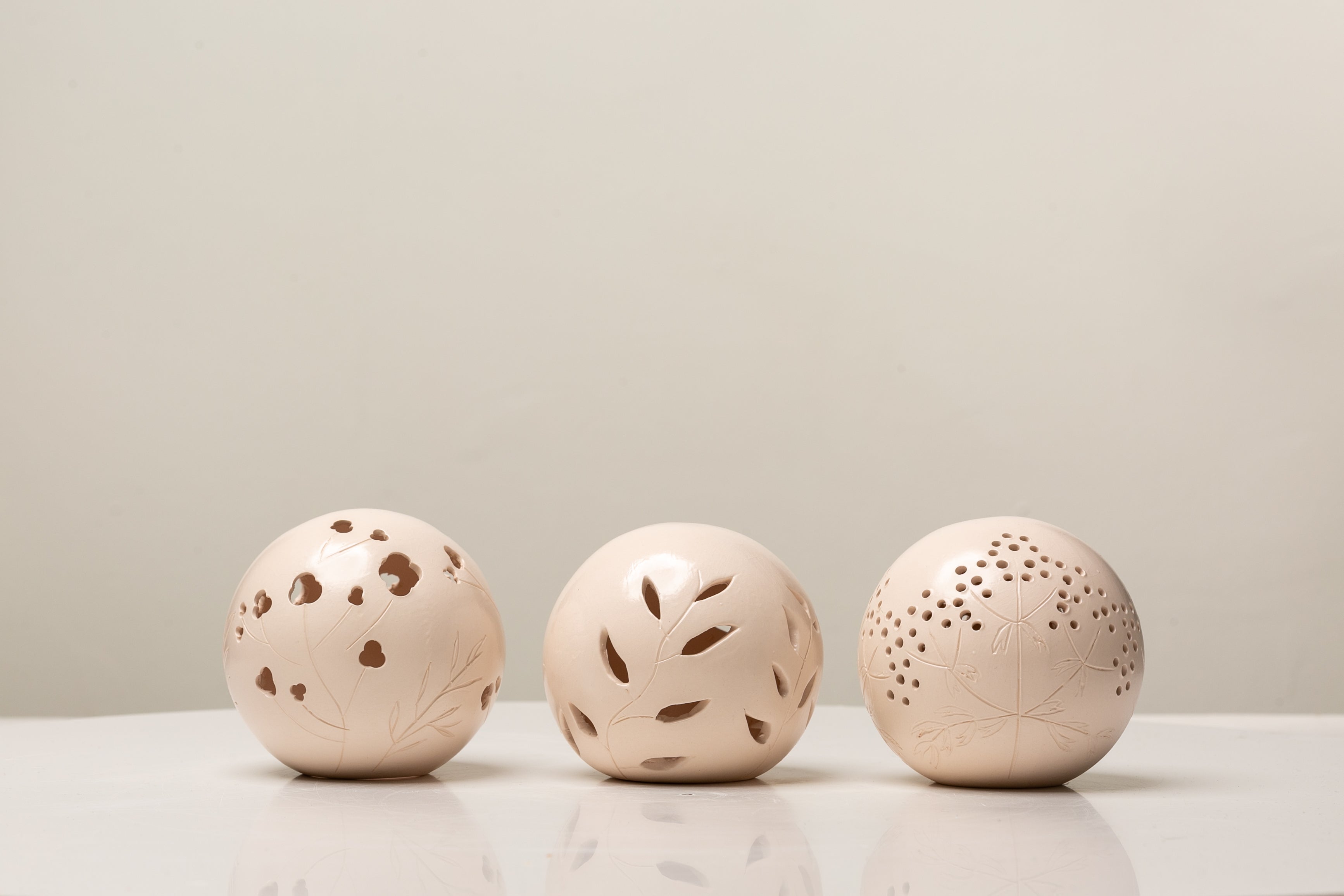 Bola para perfumar de cerámica natural, POMANDER TLGB