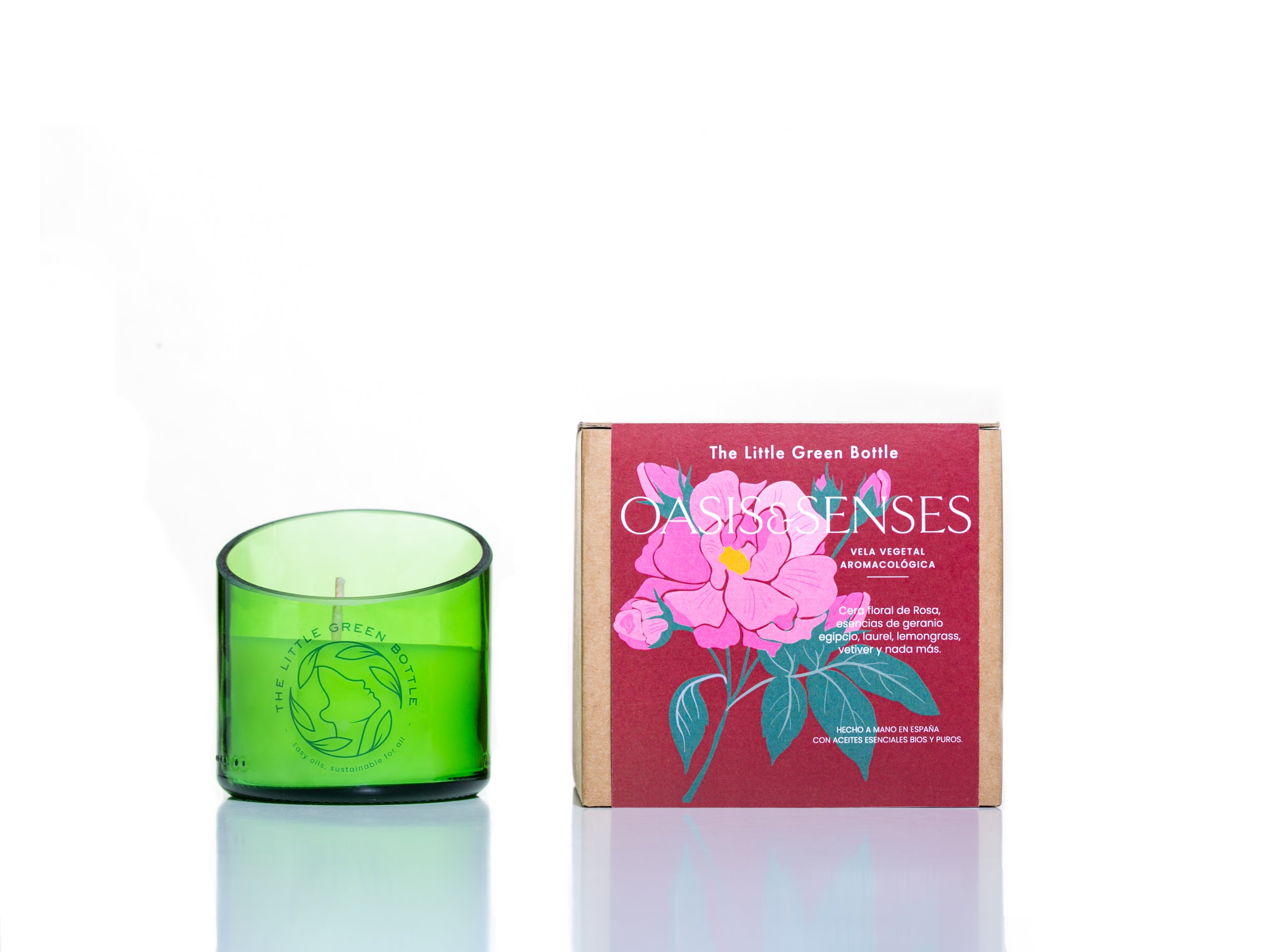 Vela vegetal OASIS & SENSES
