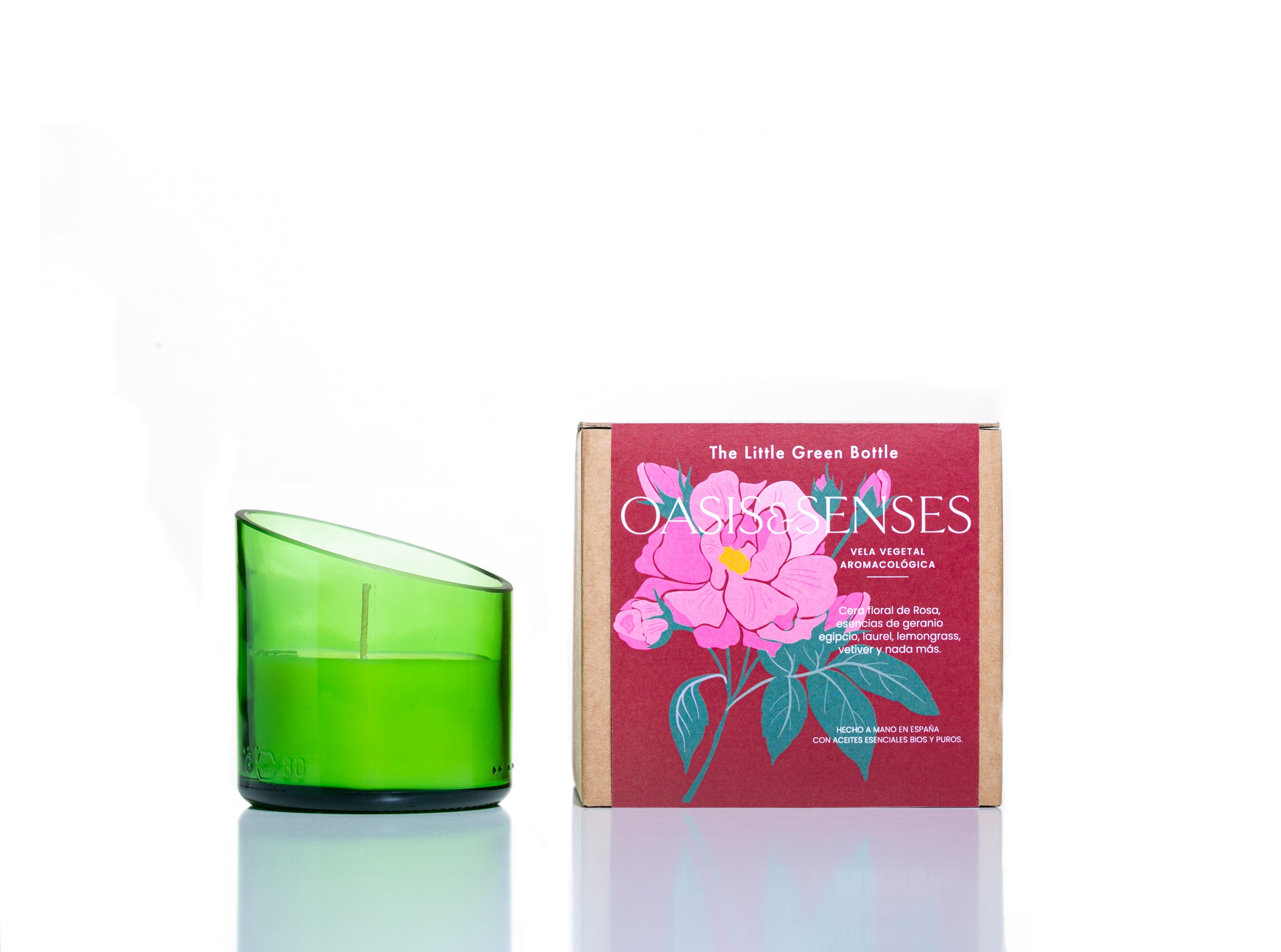 Vela vegetal OASIS & SENSES