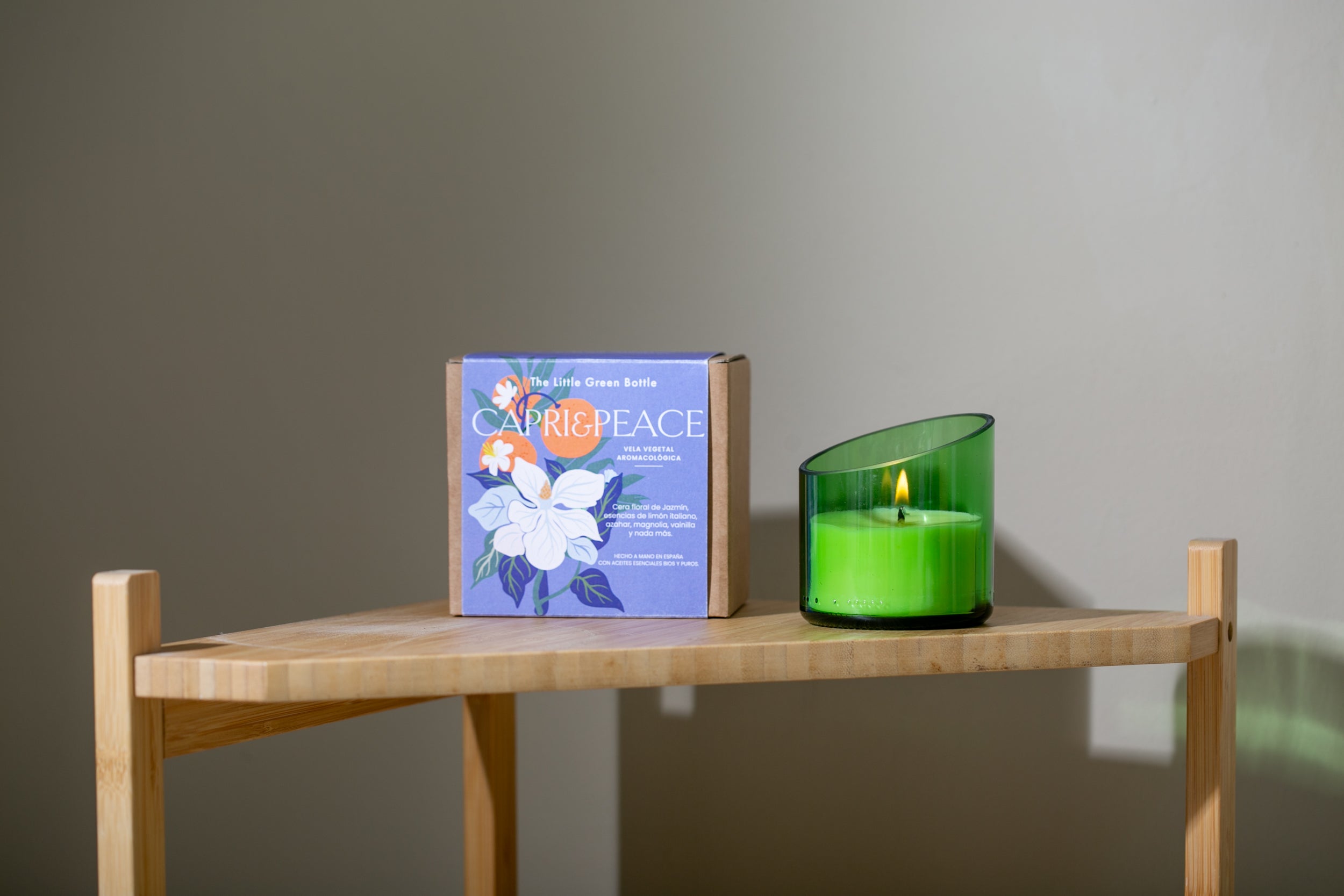Vela vegetal CAPRI & PEACE
