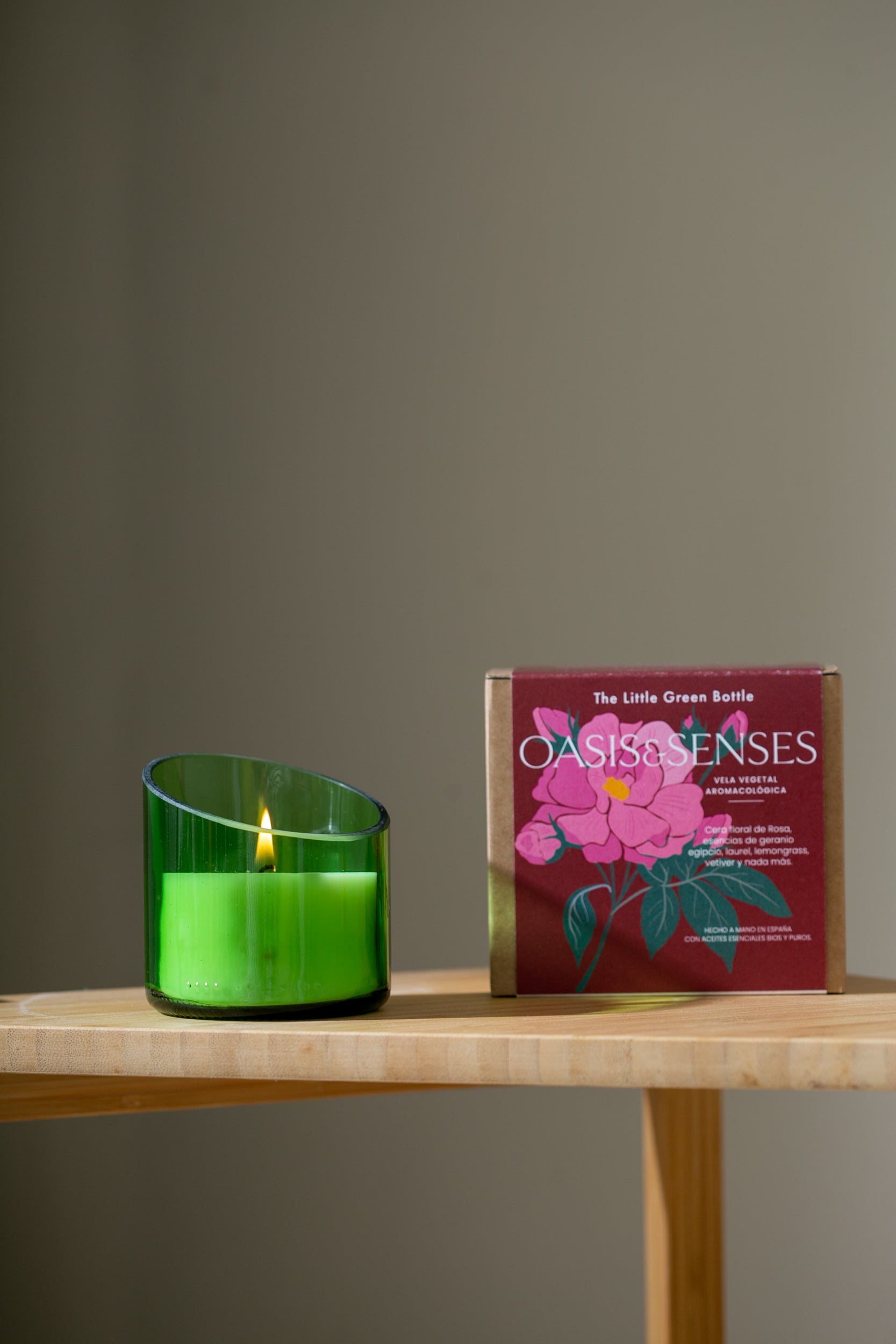 Vela vegetal OASIS & SENSES
