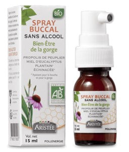 SPRAY GARGANTA PROPOLEO BIO SIN ALCOHOL 15 mL - ARISTEE
