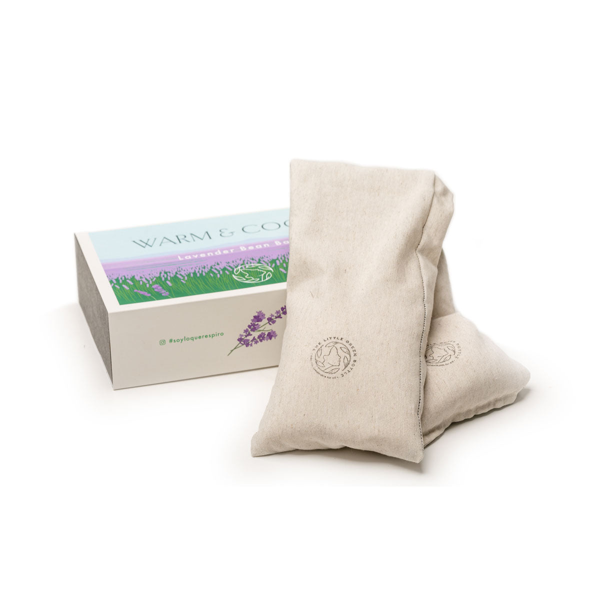 Saco cervical XL - Lavanda natural de Brihuega TLGB