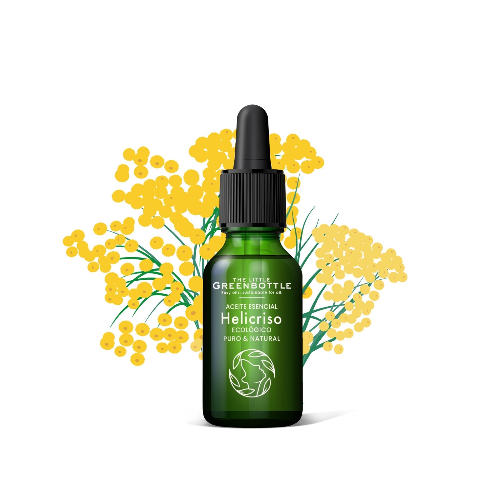 Aceite Esencial puro de Helicriso 15 ml Formato XL TLGB