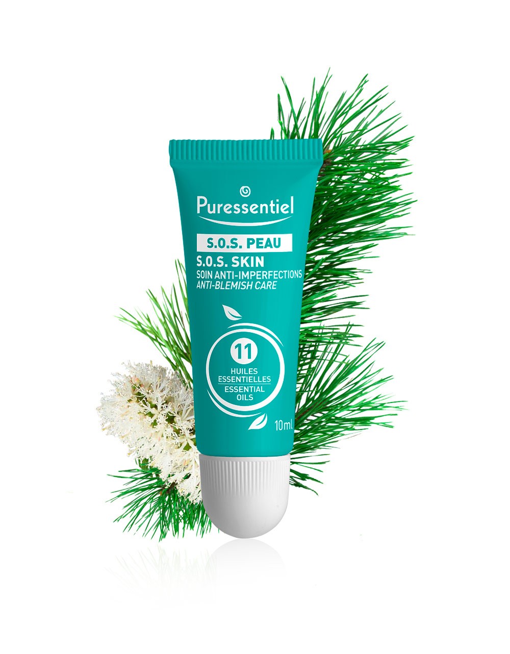 Gel SOS imperfecciones con 11 AE Puressentiel 10 ml