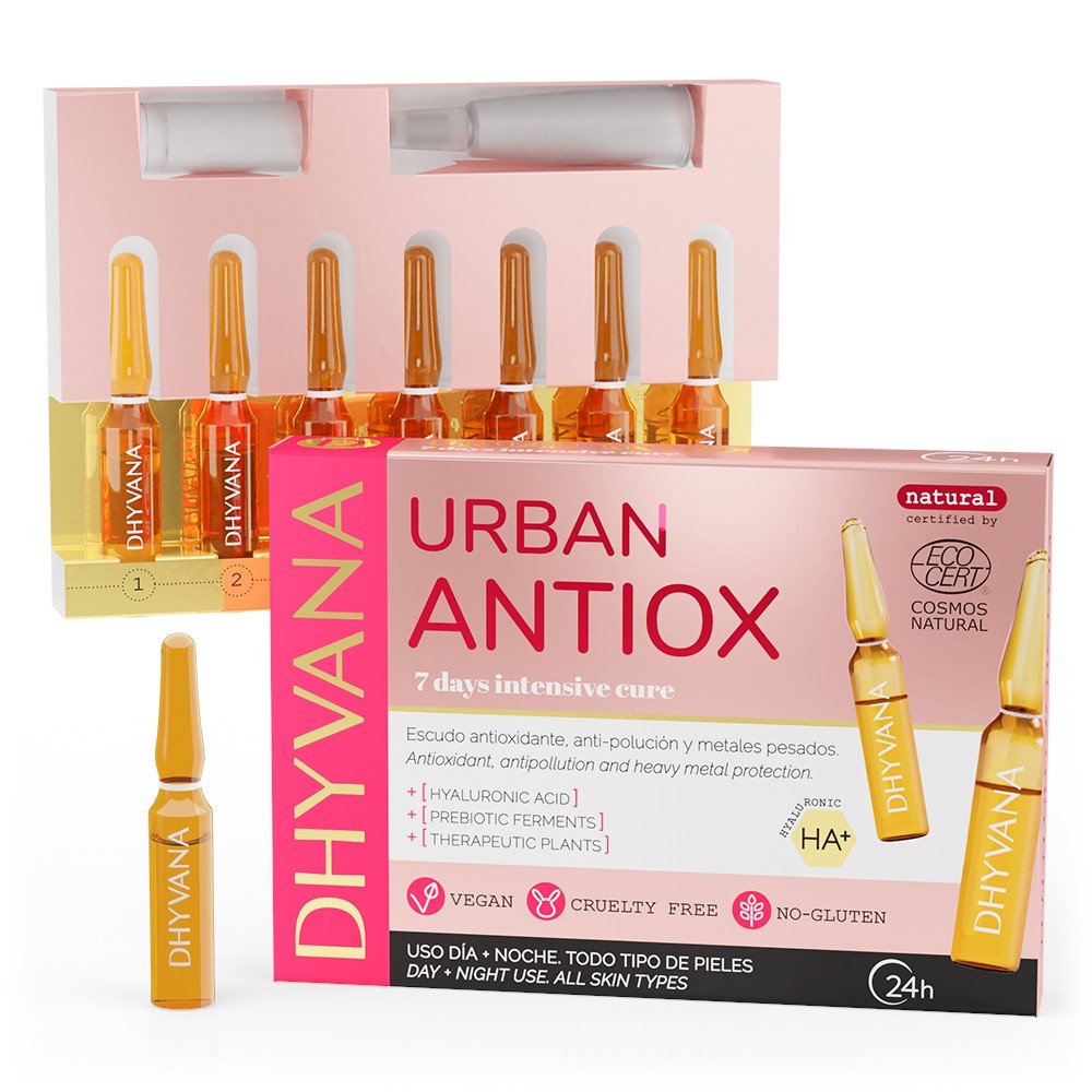 AMPOLLAS ECOCERT: URBAN ANTIOX imperfecciones