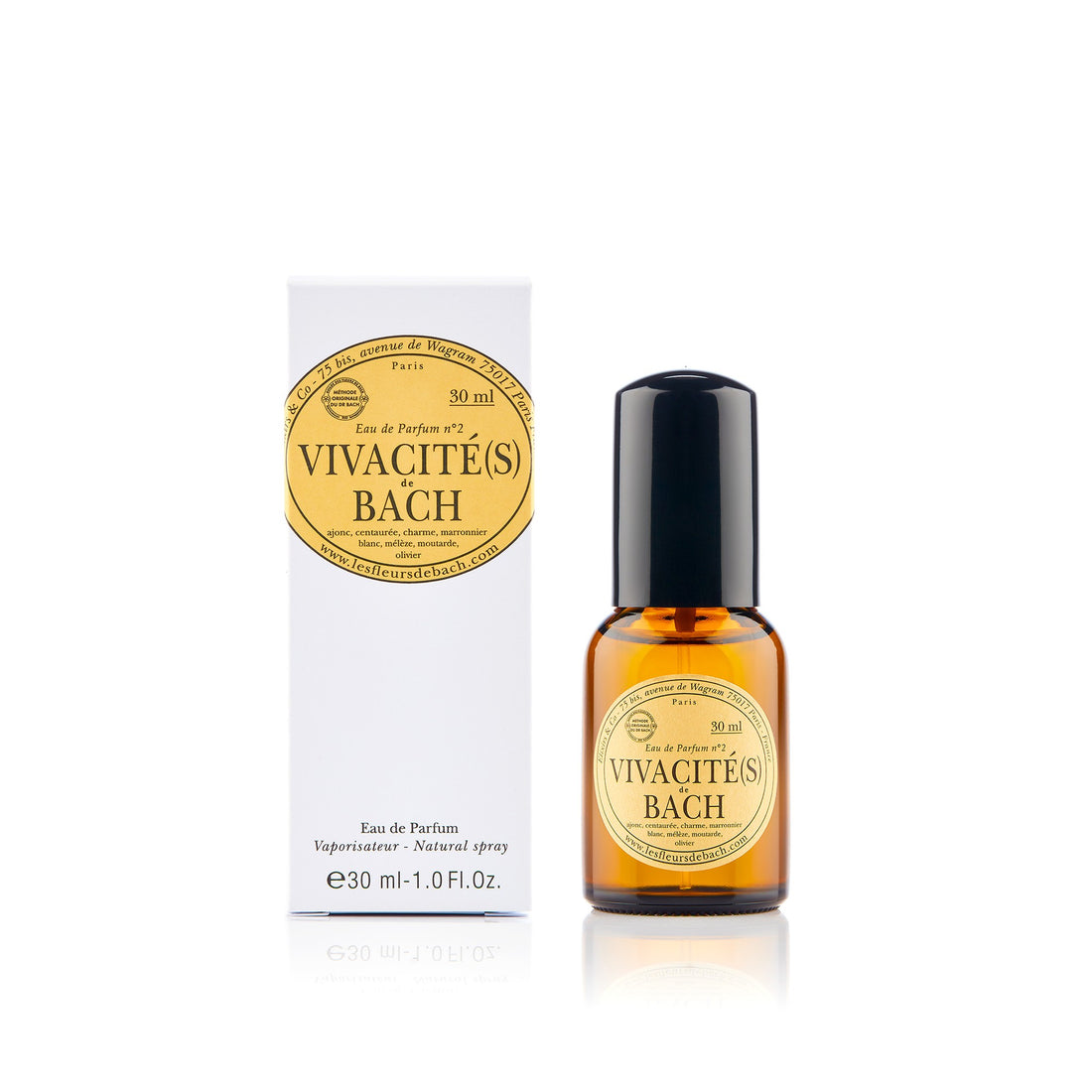 EAU de parfum &quot;VIVACIDADES&quot; de Bach 30ml ELIXIRS &amp; CO