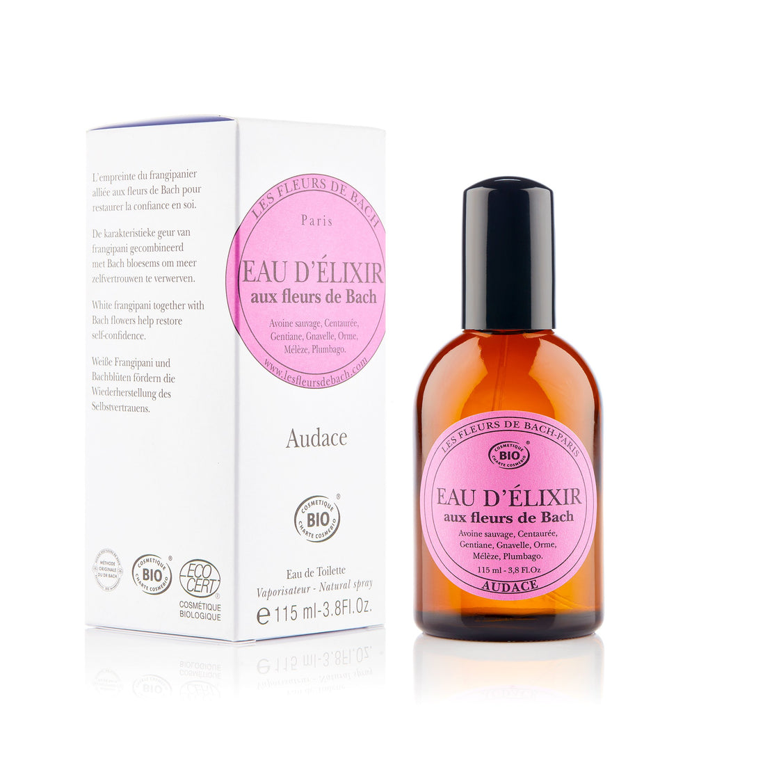 EAU de toilette "AUDACIA" de Bach 115ml ELIXIRS & CO