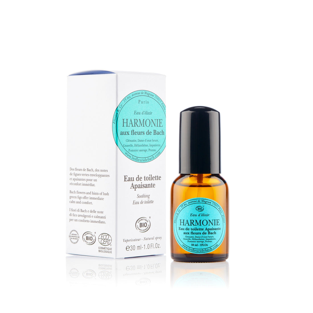EAU de toilette "ARMONÍA" de Bach 30ml ELIXIRS & CO