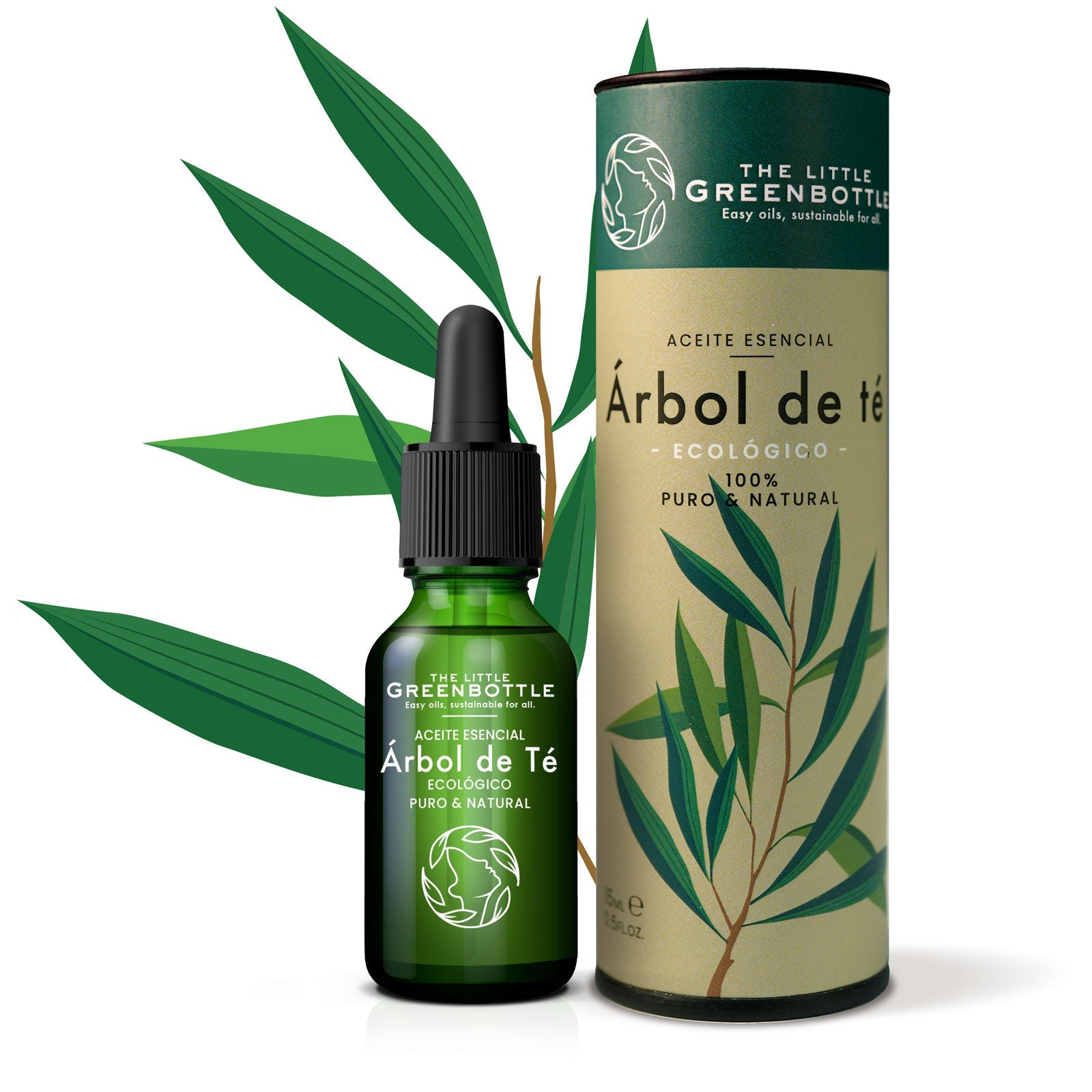 Aceite Esencial puro de Árbol de Té 15 ml Formato XL TLGB