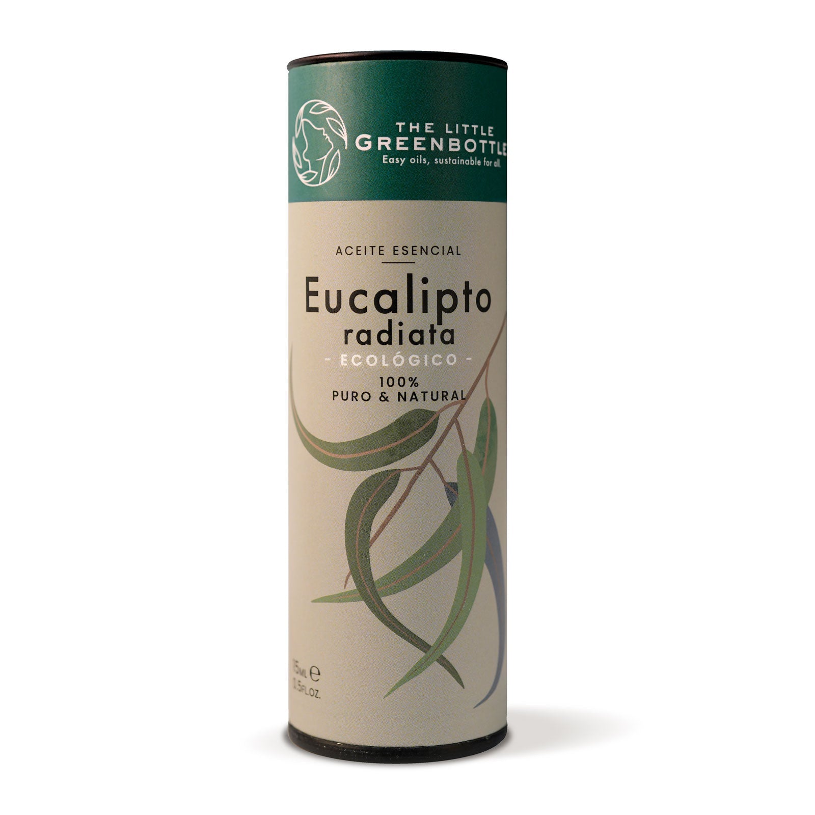 Aceite Esencial puro de Eucalipto Radiata 15 ml Formato XL TLGB