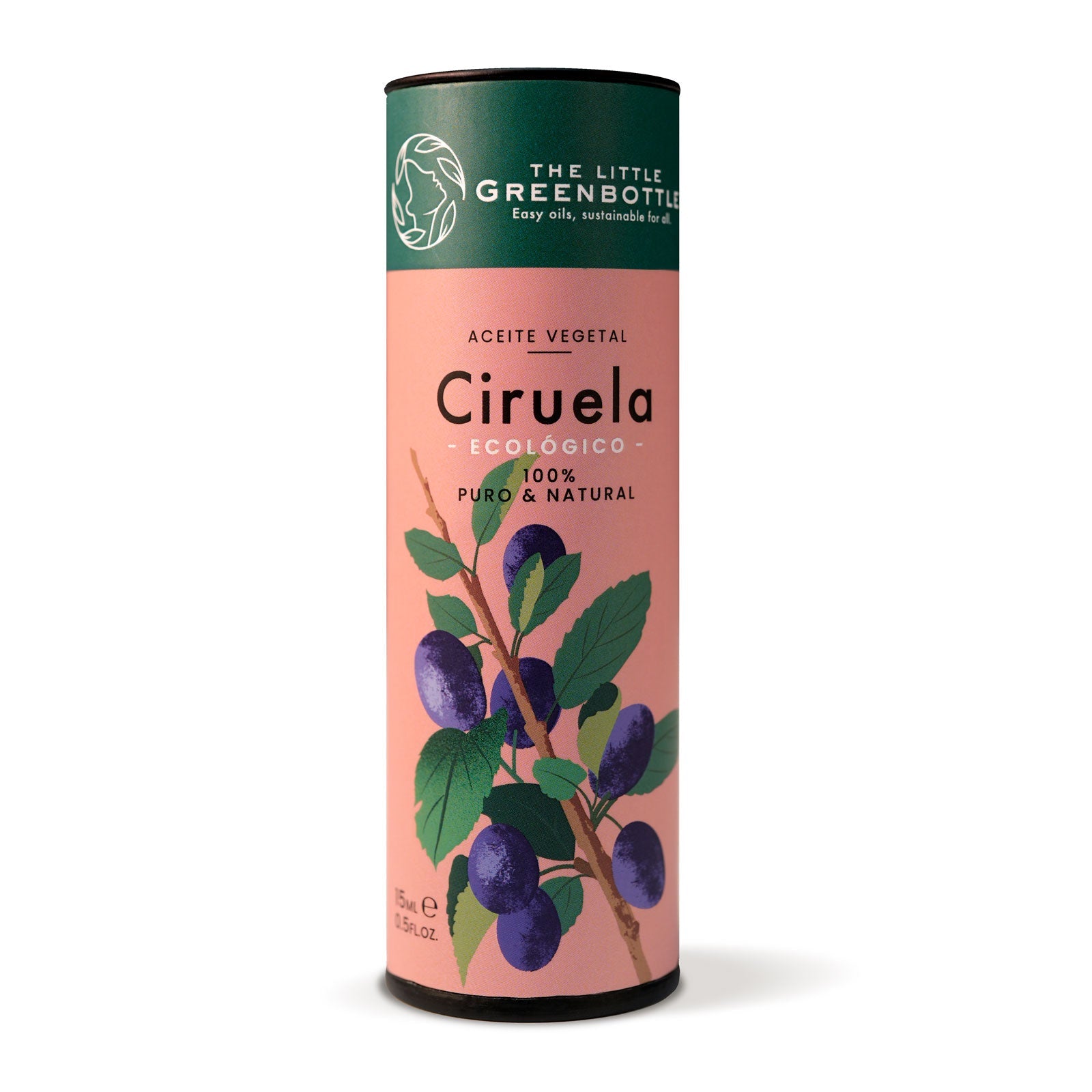 Aceite Vegetal puro de Ciruela 15 ml 1ªpresión en frío TLGB