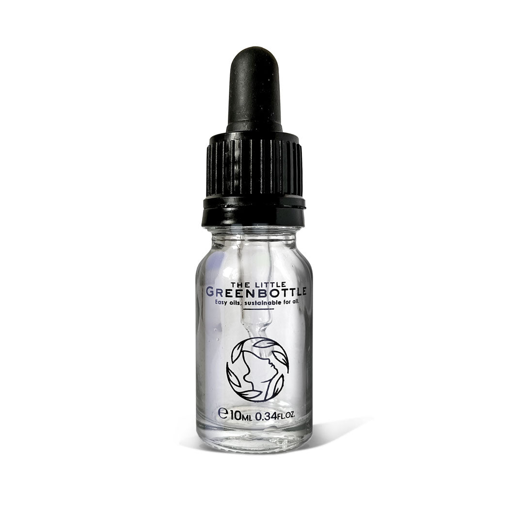 Frasco vacío transparente 10 ml con cuenta-gotas TLGB