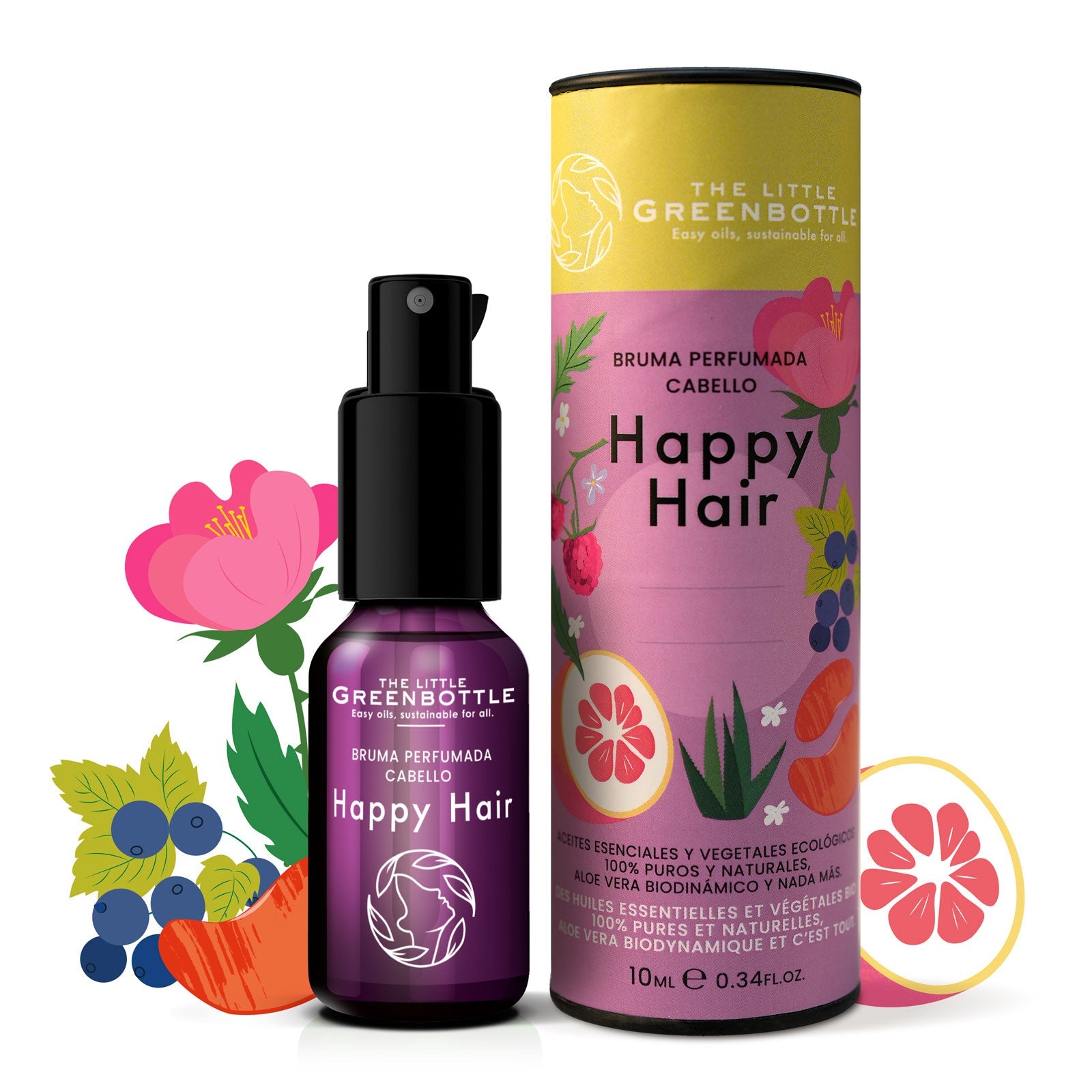 Bruma perfumada cabello - HAPPY HAIR TLGB