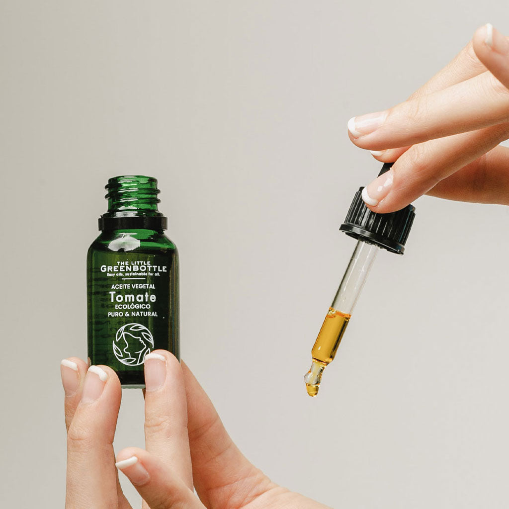 Aceite Vegetal puro de Tomate 15 ml 1ªpresión en frío TLGB
