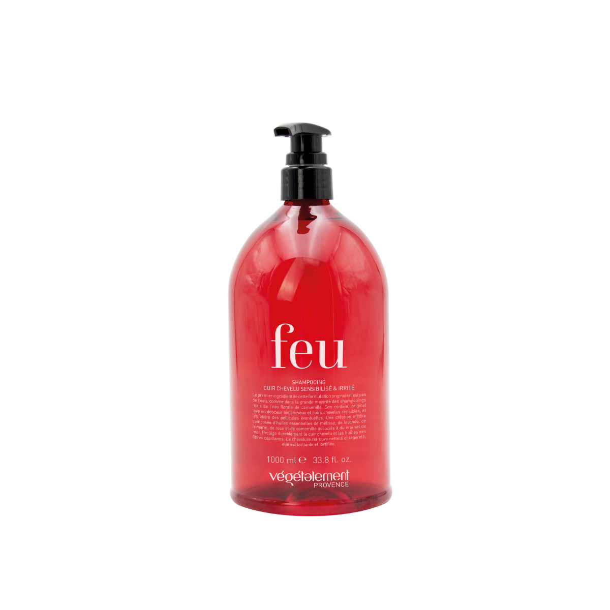 packshot de SPA DU CHEVEU - CHAMPU "FUEGO" ECO RECARGA 1000 ML de Vegetalement
