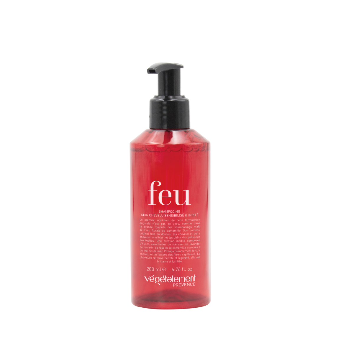 packshot de SPA DU CHEVEU - CHAMPU "FUEGO" 200 ML de Vegetalement