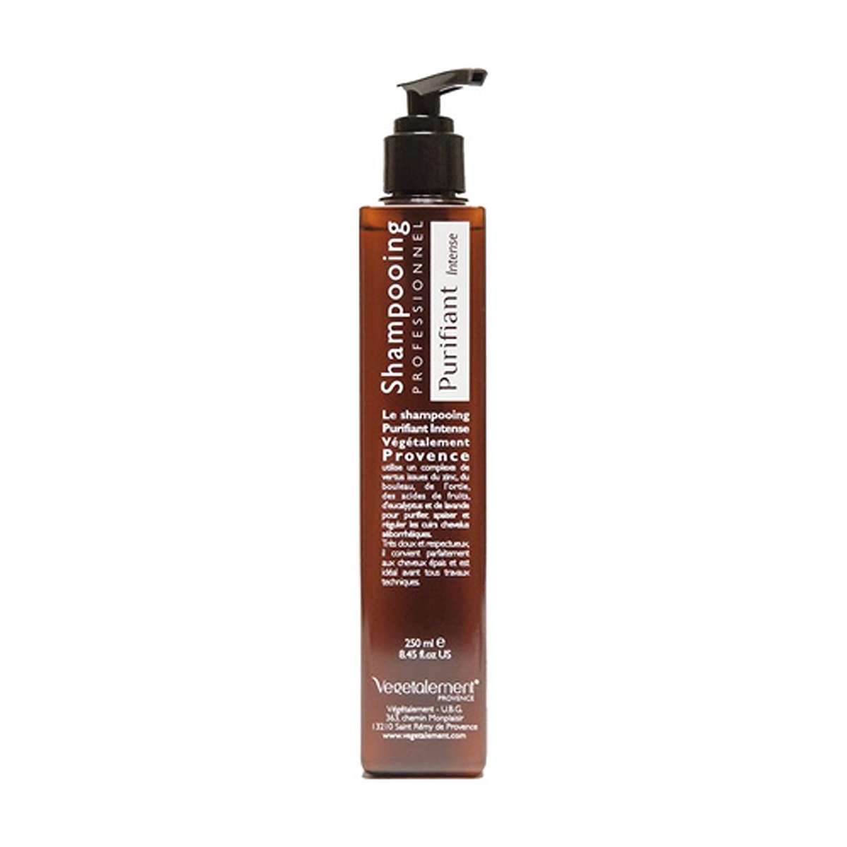 packshot de CHAMPU PURIFICANTE INTENSO 250 ML de Vegetalement