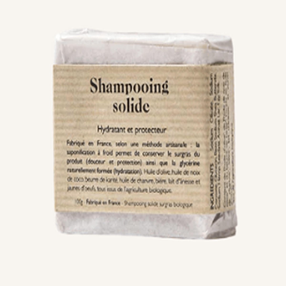 packshot de CHAMPU SIN AGUA 100 G de Vegetalement