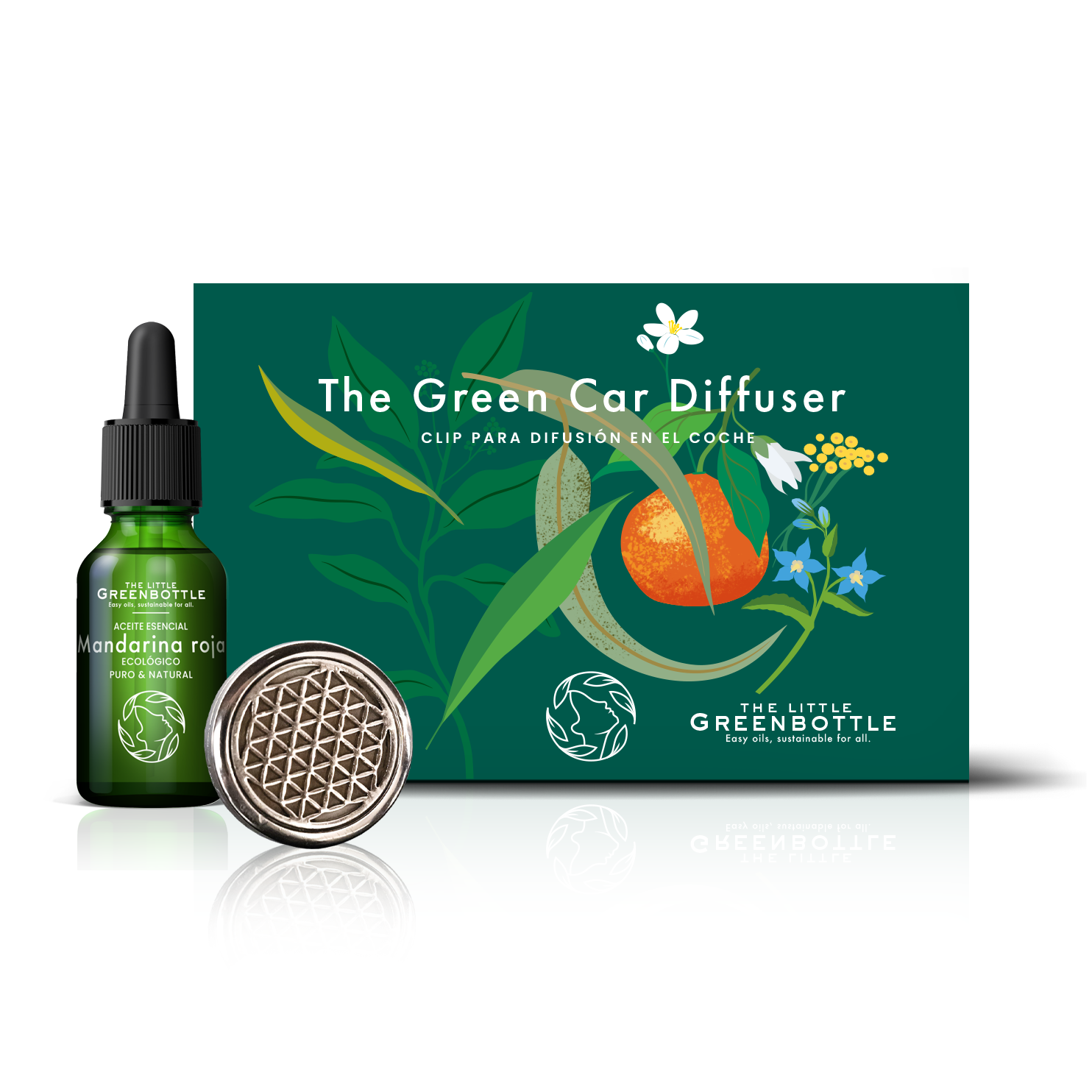 Recambios DISCOS DE FIELTRO para THE GREEN CAR DIFFUSER x5 TLGB