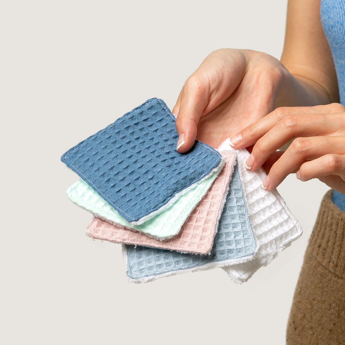 Toallitas desmaquillantes reutilizables - CLEAN & POLISH TLGB