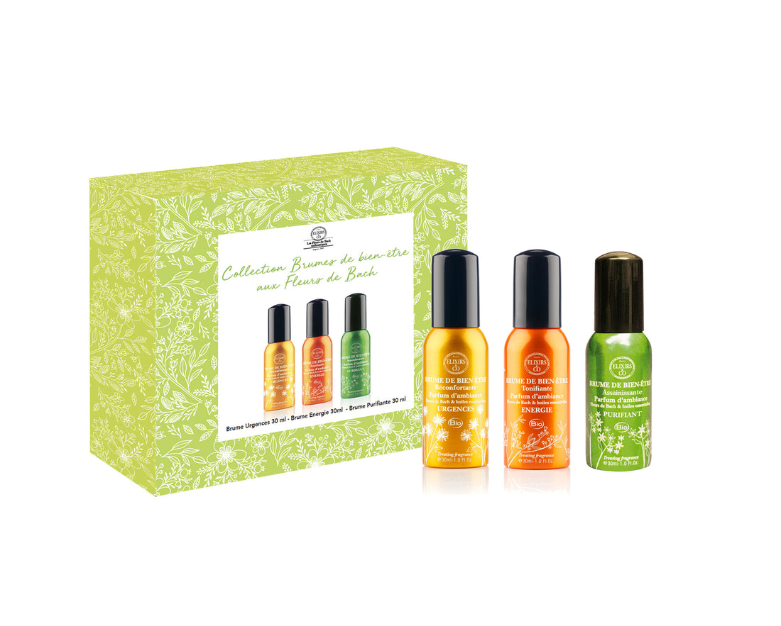 Wellness mist collection with bach flowers