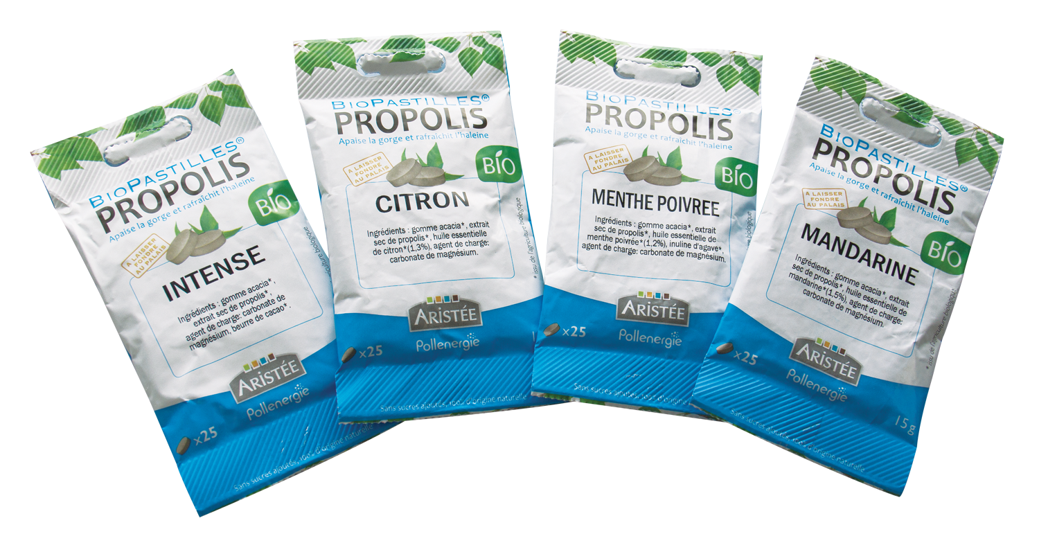 GOMINOLAS GARGANTA PROPOLEO BIO MENTA PIPERITA x25 - ARISTEE