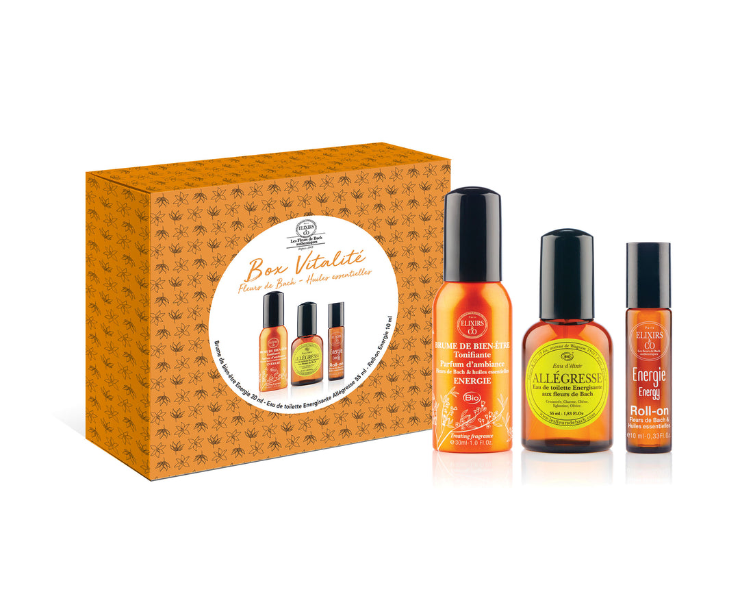 Vitalité Box - Bach flowers and essential oils