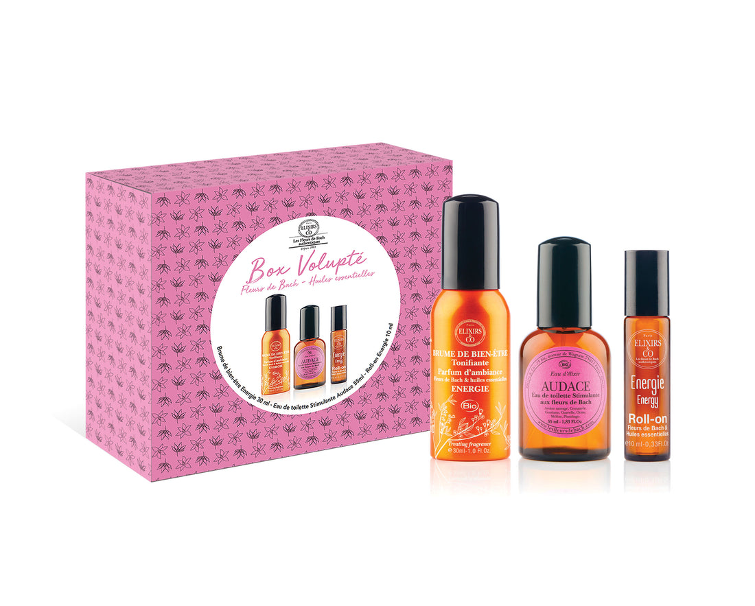 Box Volupté - Bach flowers and essential oils
