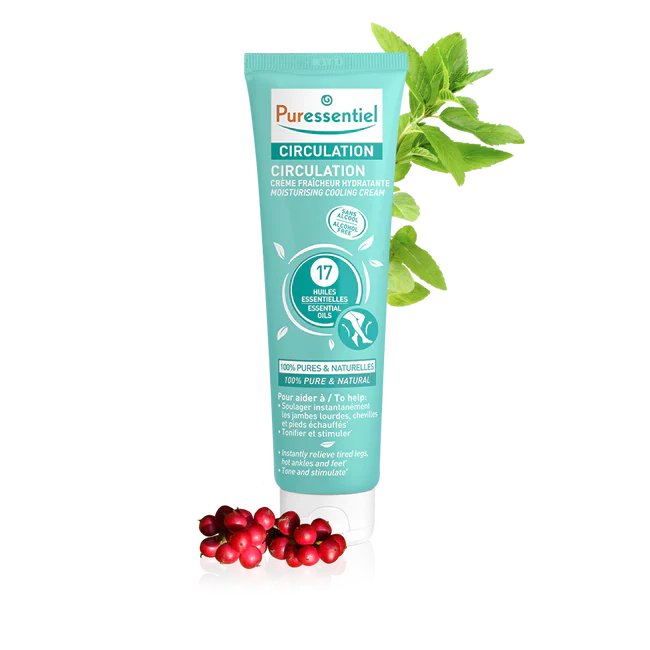 Circulation Crema Hidratante de Frescura Puressentiel