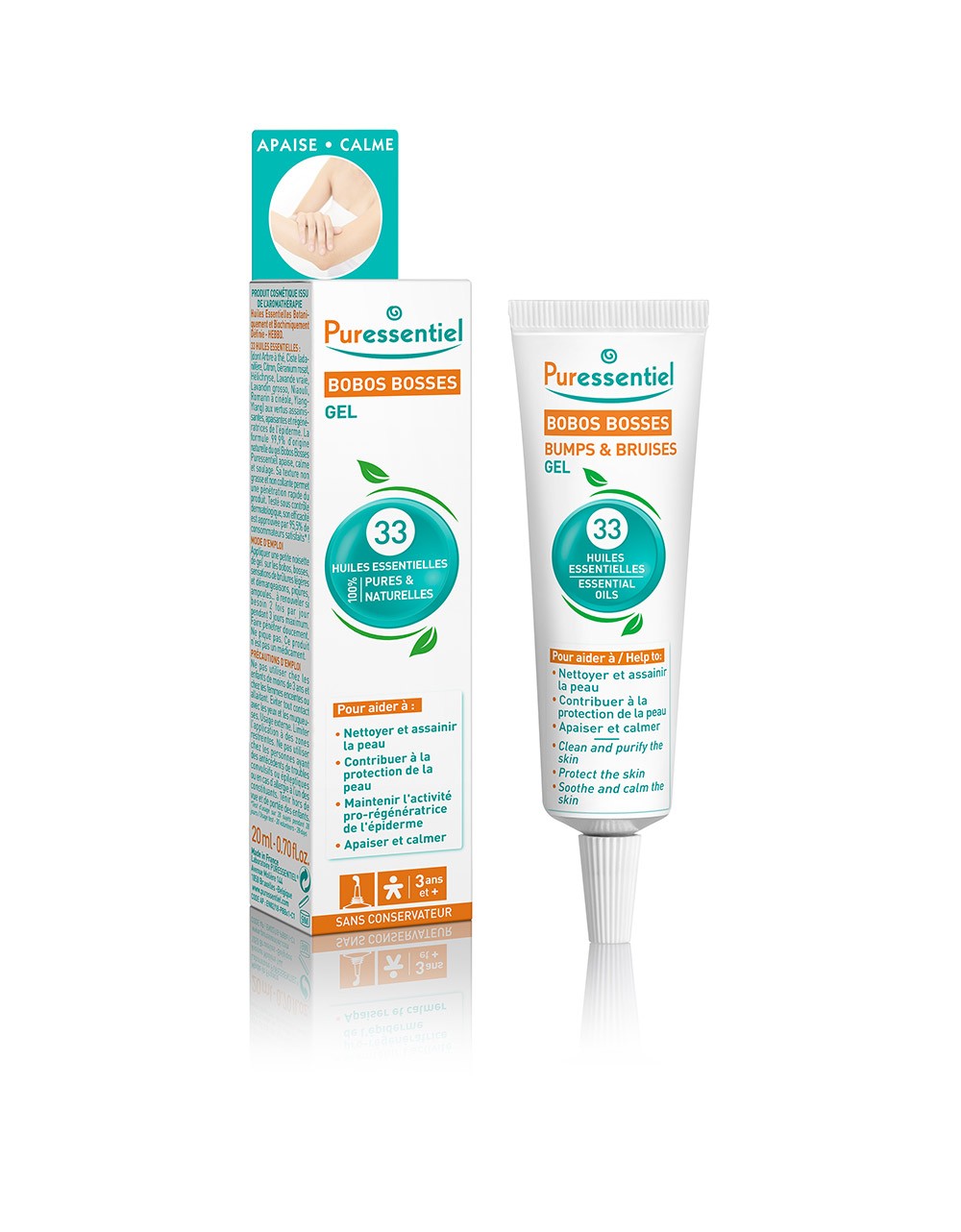 Gel SOS Repair con 33 AE Puressentiel 20 ml