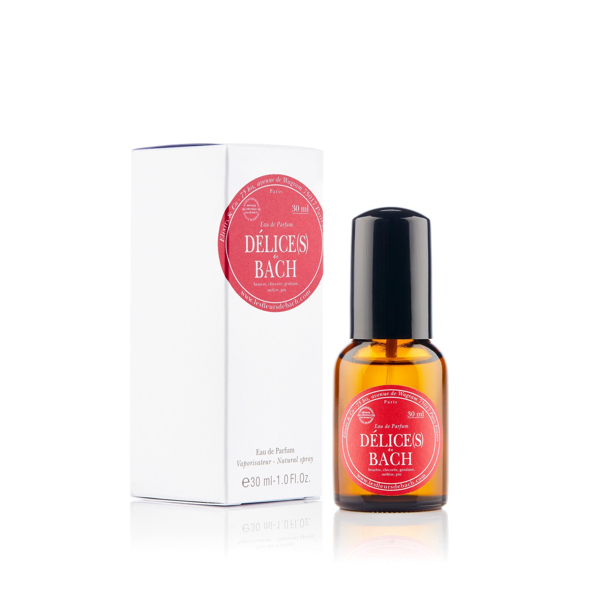 EAU de parfum &quot;DELICIAS&quot; de Bach 30ml ELIXIRS &amp; CO