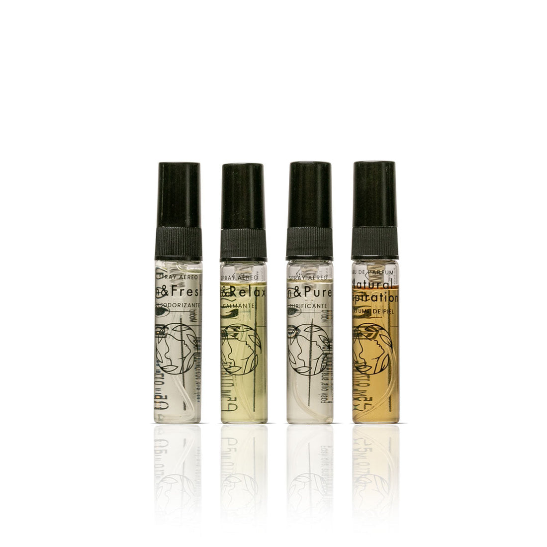 Discover, Spray & Inspire - 4 mini Travel Sprays TLGB