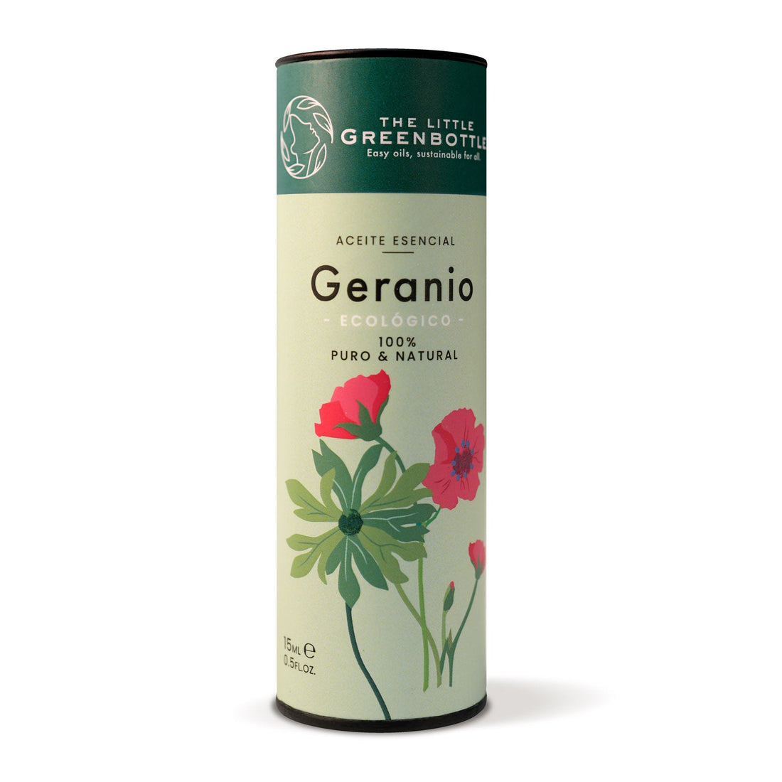 Aceite Esencial puro de Geranio 15 ml Formato XL TLGB