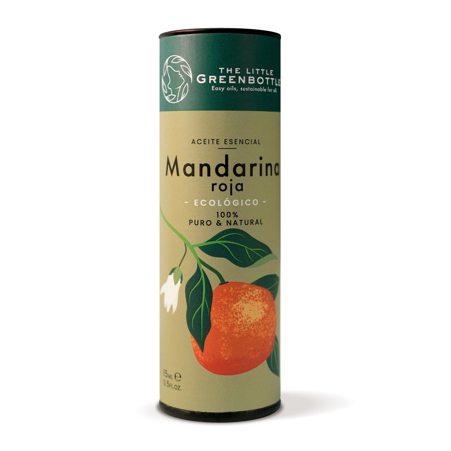 Aceite Esencial puro de  Mandarina 15 ml Formato XL TLGB