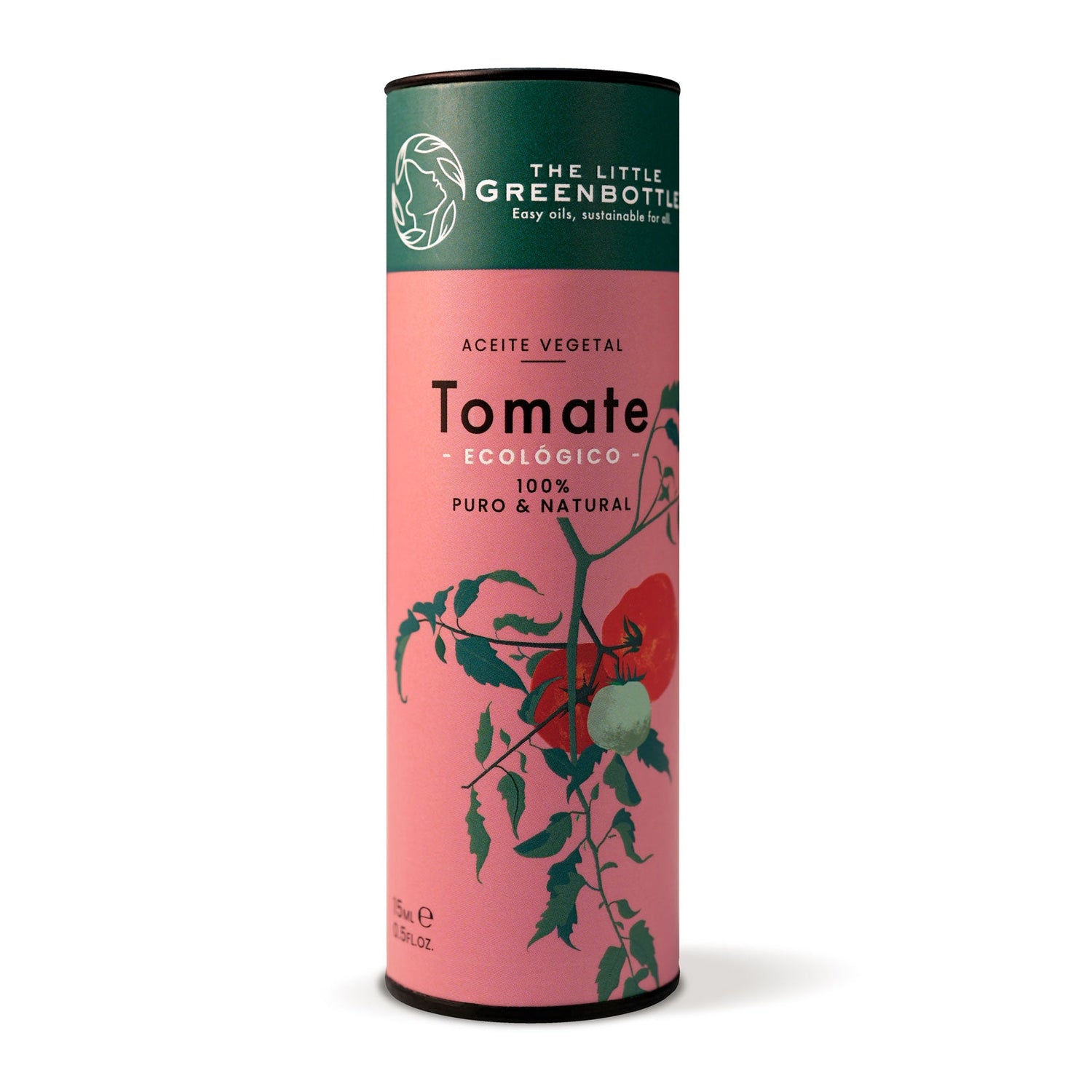 Aceite Vegetal puro de Tomate 15 ml 1ªpresión en frío TLGB
