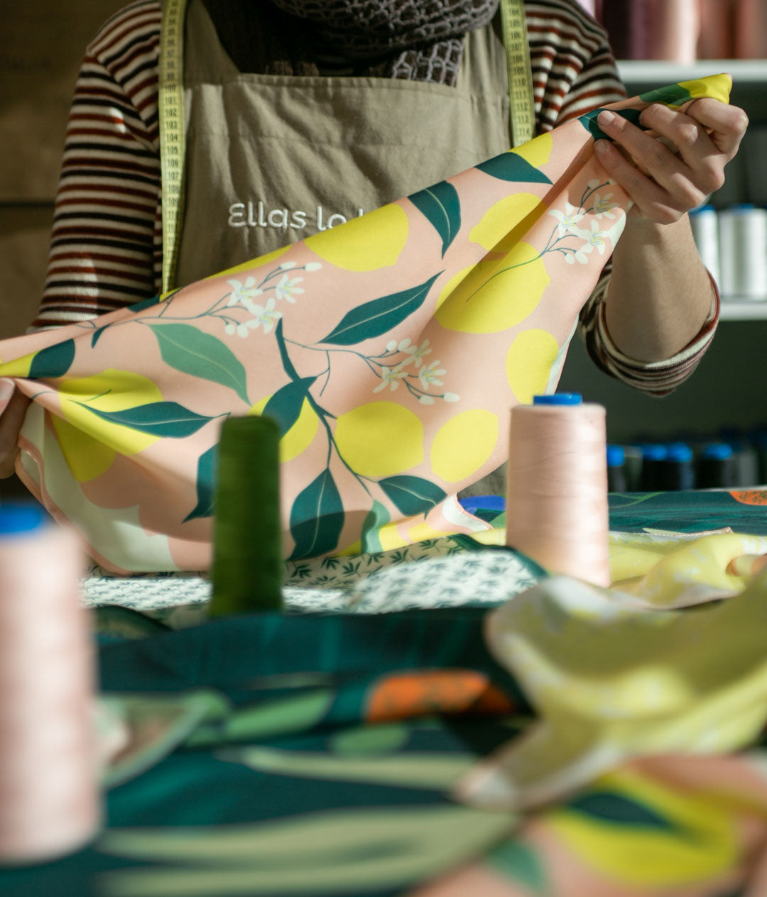 Pañuelos hechos a mano "SILK TOUCH" - formato grande