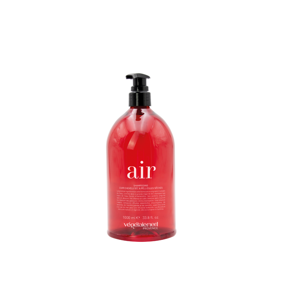 packshot de SPA DU CHEVEU - CHAMPU &quot;AIR&quot; ECO RECARGA 1000 ML de Vegetalement