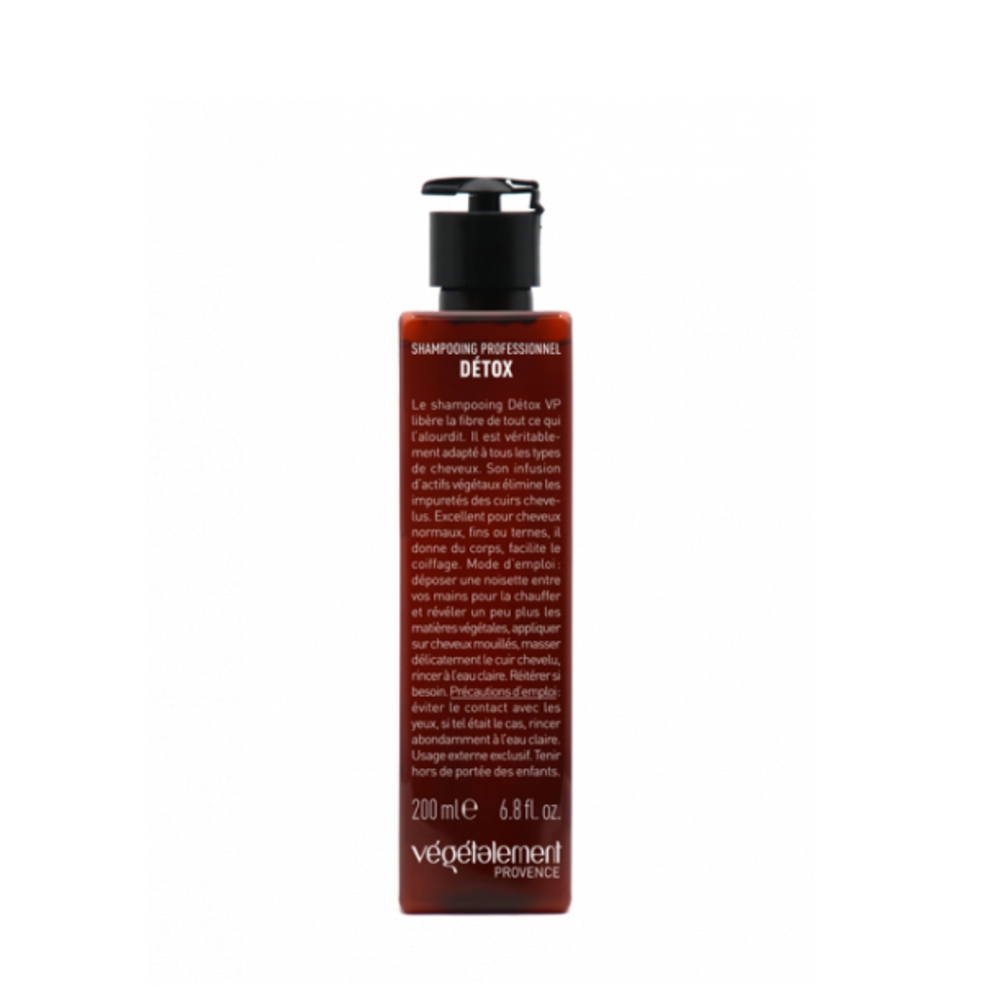 packshot de CHAMPU DETOX PURIFICANTE LIGERO 200 ML de Vegetalement