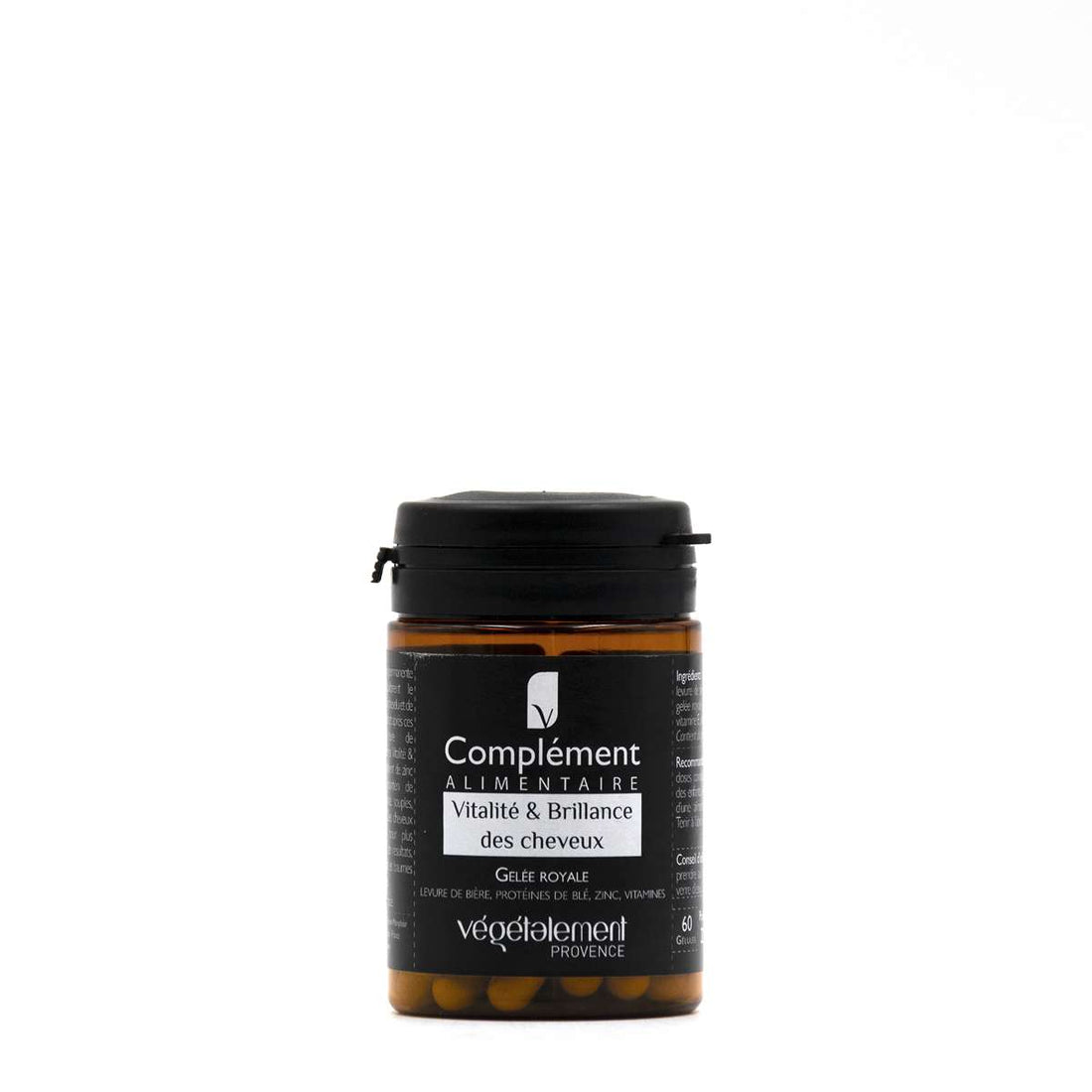 packshot de COMPLEMENTOS ALIMENTICIOS VITALITE - 60 GELULES de Vegetalement