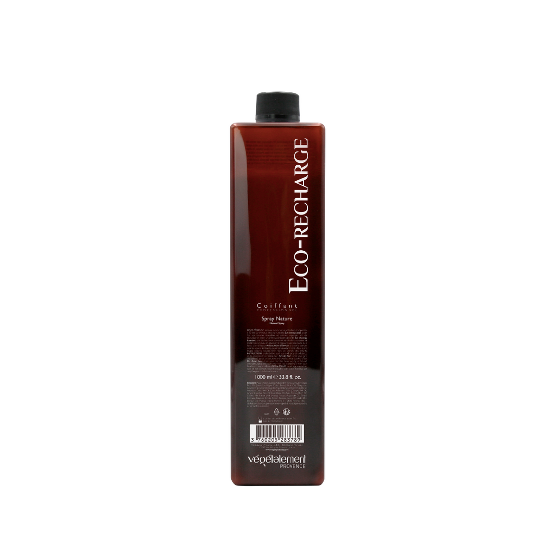 packshot de STYLING SPRAY NATURE ECO RECARGA 1000 ML de Vegetalement