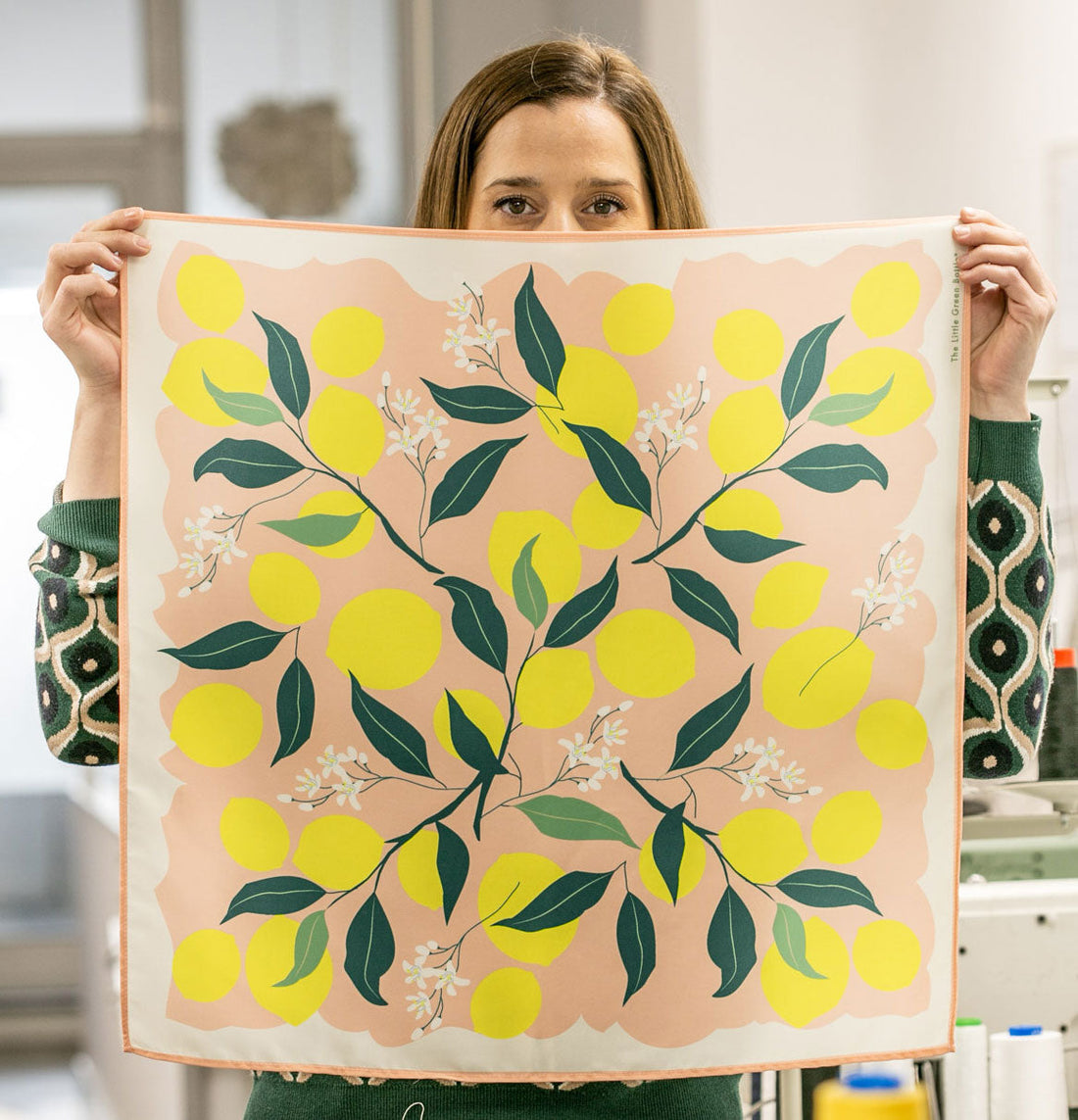 Pañuelos hechos a mano "SILK TOUCH" - formato grande