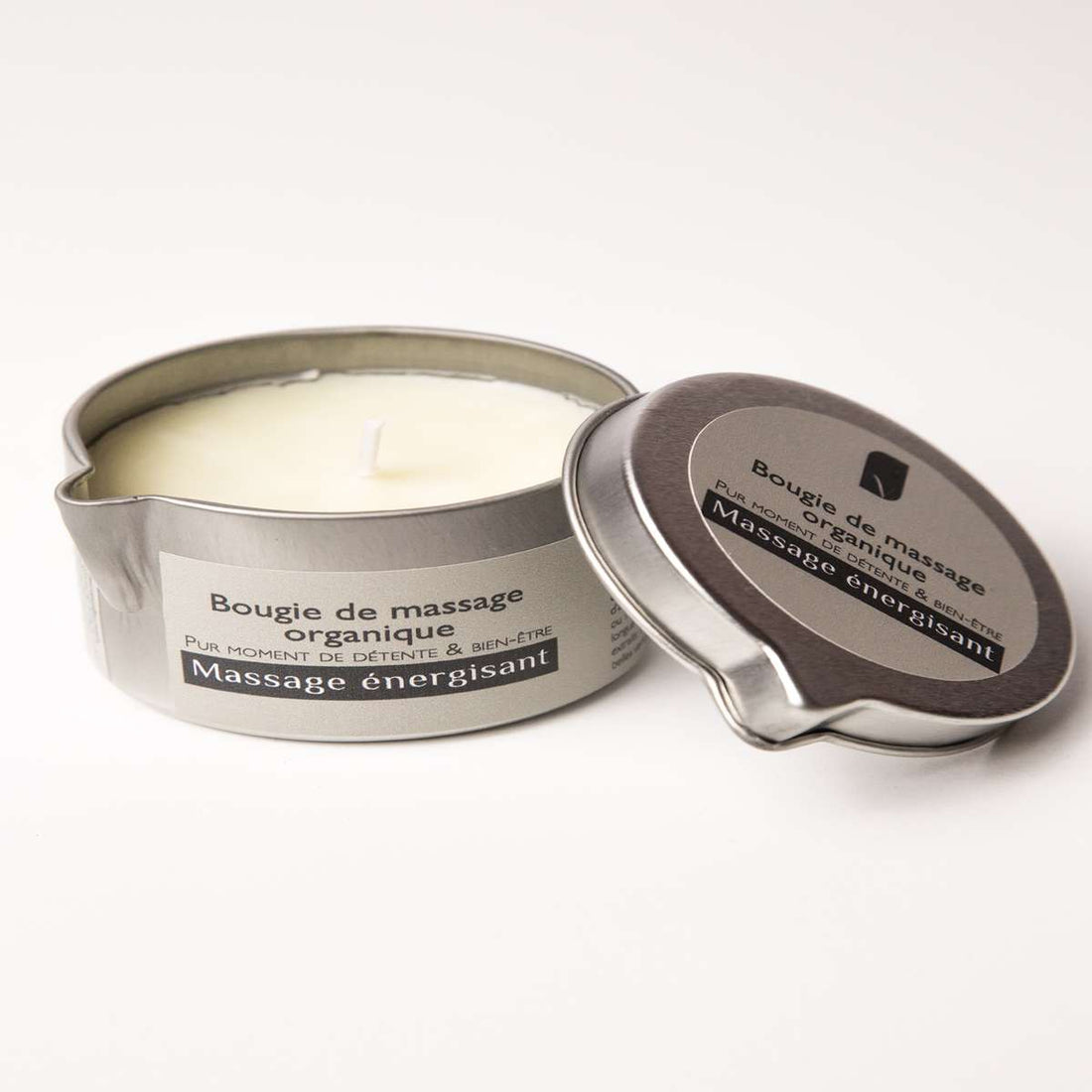packshot de SPA DE LA PIEL - BOUGIE DE MASSAGE ENERGISANTE 100 ML de Vegetalement